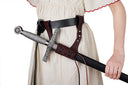 Punk Gothic Medieval Style Sword Holder Set - Retrorobe