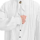 Blusa victoriana con volantes