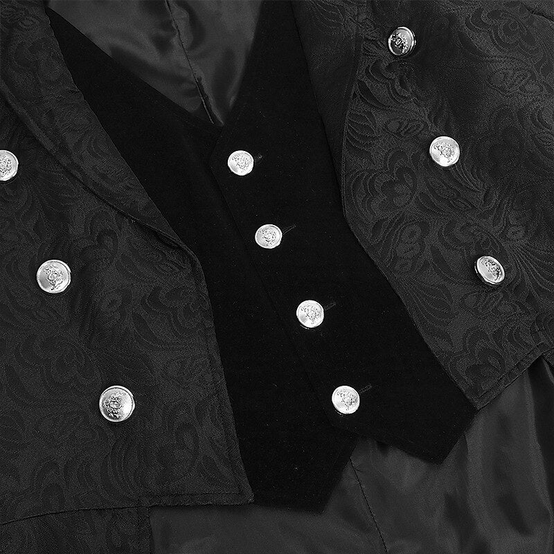 Medieval Steampunk Style Tailcoat for Nobleman Looks