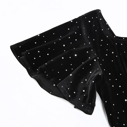 Vintage Sparkling A-Line Dress