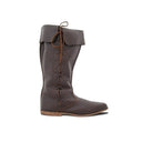 Medieval Renaissance Knee High Flat Boots for Ren Faire - Retrorobe