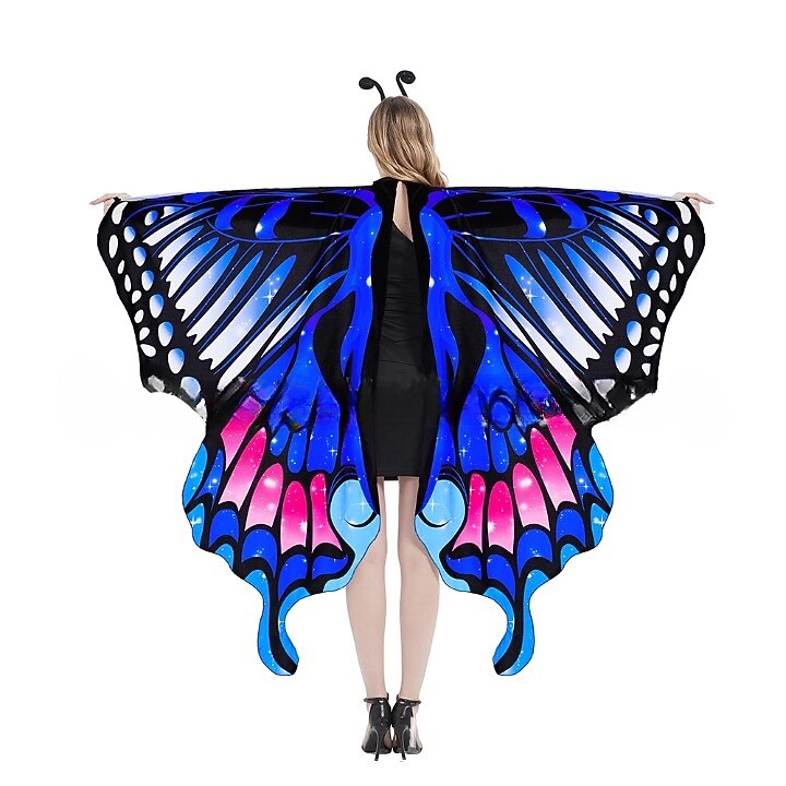 Butterfly Costume with Wings Headband Mask
