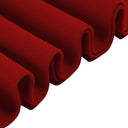 Midiröckchen „Crimson Collar Grace“