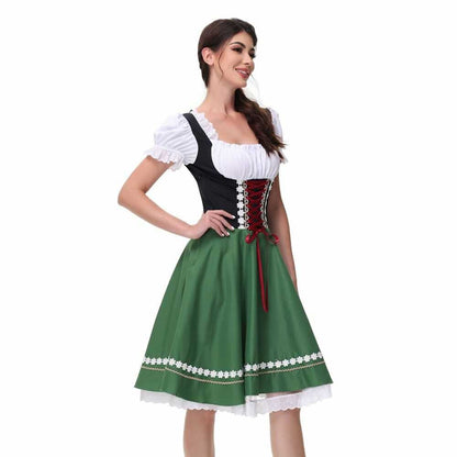 Women's Oktoberfest Dirndl Dress Costume