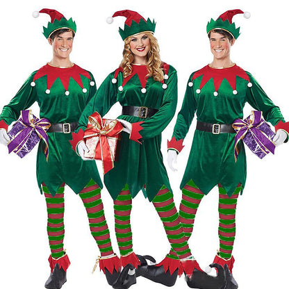 Unisex Christmas Elf Costume