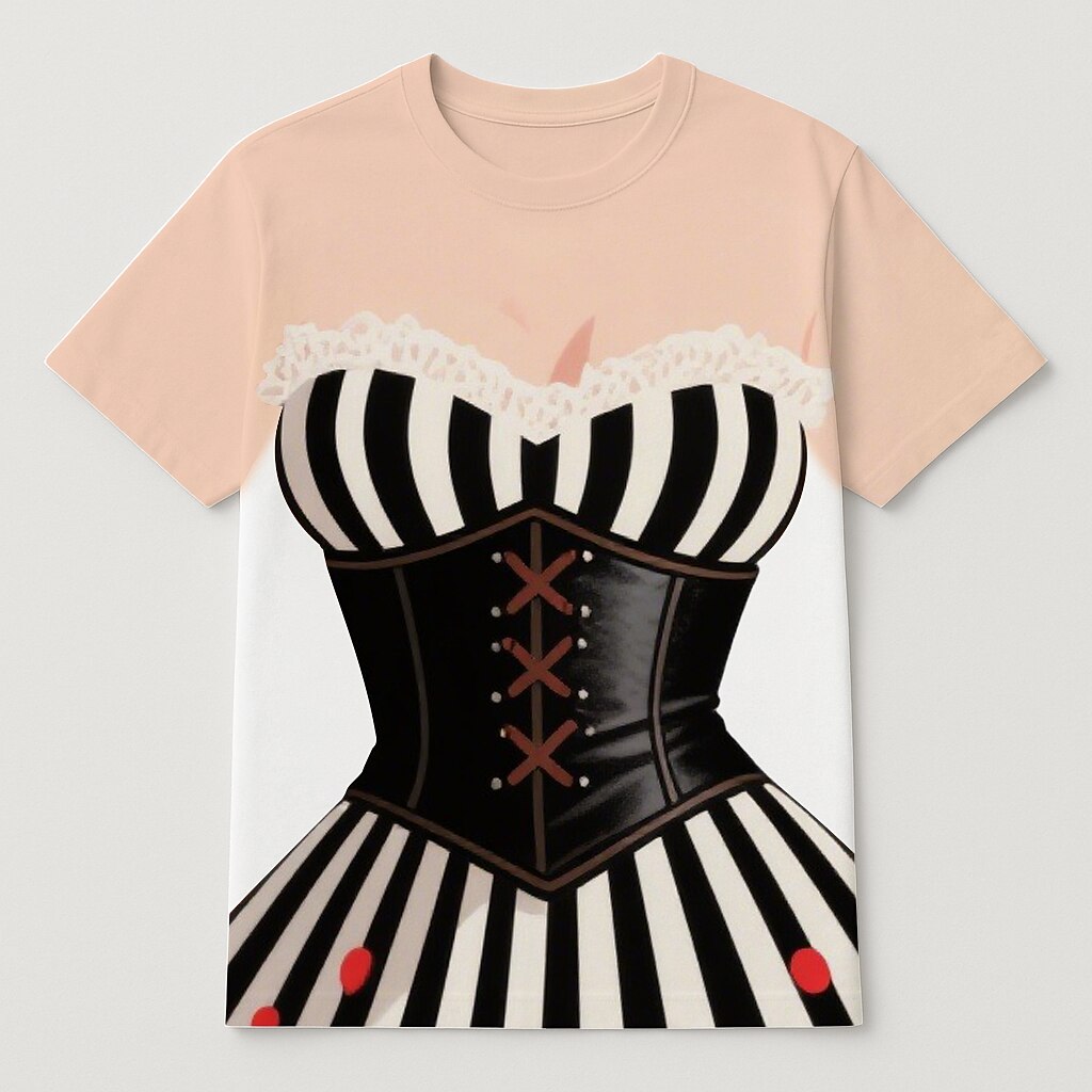 Women's Oktoberfest Dirndl Graphic T-shirt