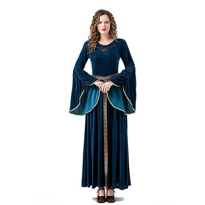 Celtic Velvet Maxi Dress