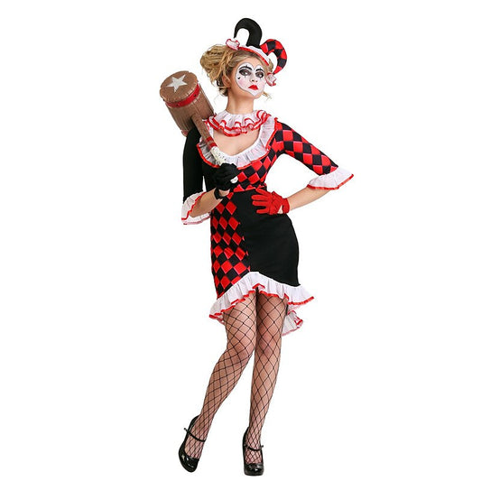 Burlesque Clown Cosplay Costume