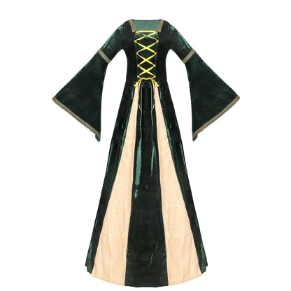 Celtic Lace-Up Medieval Gown