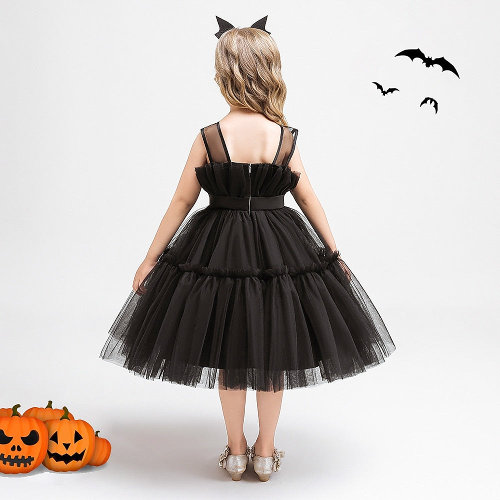 Kids' Witch Halloween Dress Costume