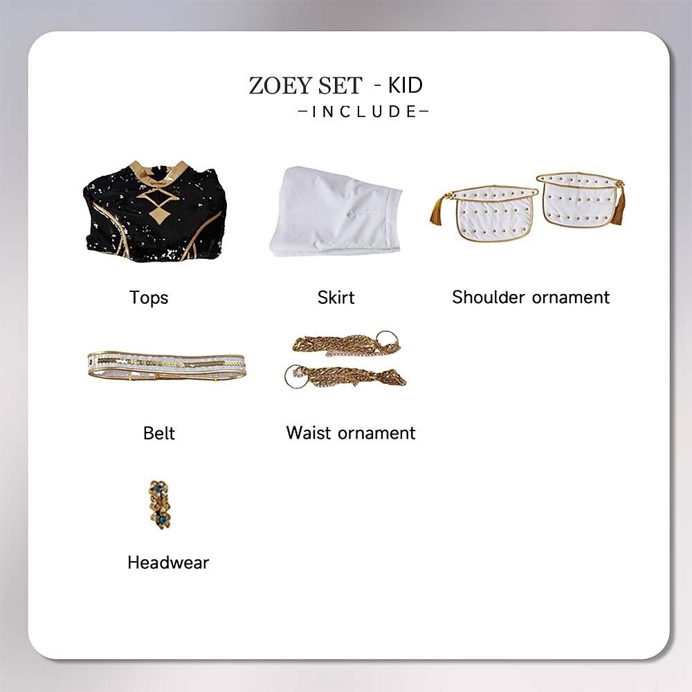 Korean Idol Inspired Pop Star Costume for Girls