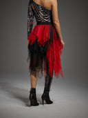 Women's Sugar Skull Bride 3-Piece Halloween Costume Set