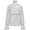 Men's Royal Blue Fringed-Epaulet Nutcracker 4-Piece Costume Set