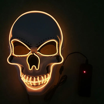 Skull Skeleton LED Mask