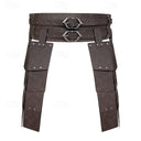 Medieval Viking Skirt Armor Solid Color Kilts - Retrorobe