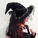 Women's Velvet Sorceress Cloak 4-Piece Set