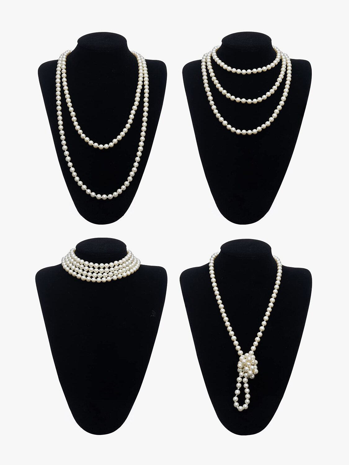 4Pcs 1920s Gatsby Accessory Set