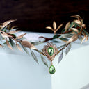 Fairy Leaf Rhinestone Princess Headpiece - Retrorobe