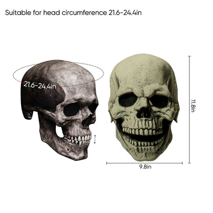 Full Head Skull Mask