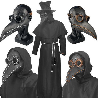 Medieval Steampunk Plague Doctor Style Mask