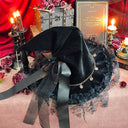 Women's Lace-Up Witch Dress 4-Piece Set
