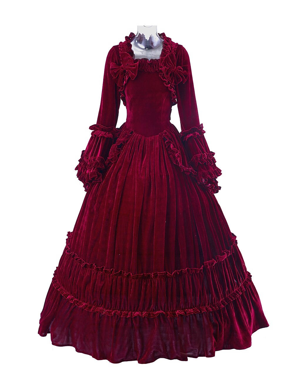 Rococo Victorian Style Women's Ball Gown Plus Size