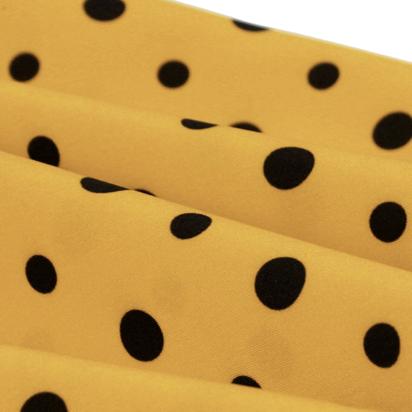 Women's 1950s Polka Dot Bow Tie Neck Short Sleeve A-Line Rockabilly Dress