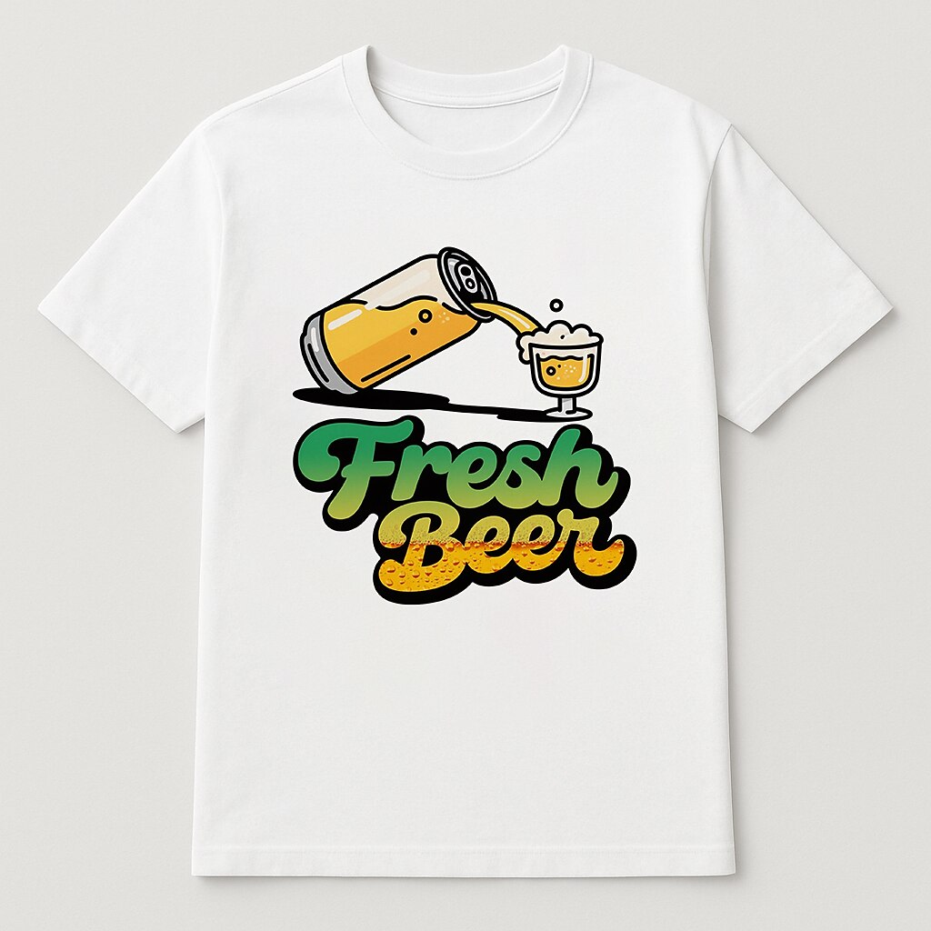 T-shirt graphique Oktoberfest Fresh Beer pour femme