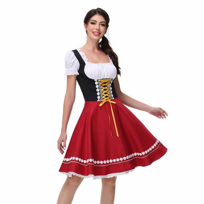 Women's Oktoberfest Dirndl Dress Costume