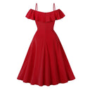 Ruffle Flounce Charm Midi Dress