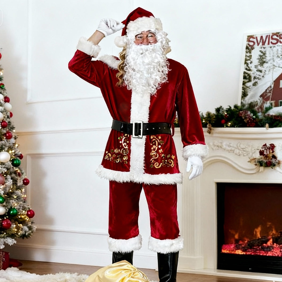 Men's Santa Claus Costume