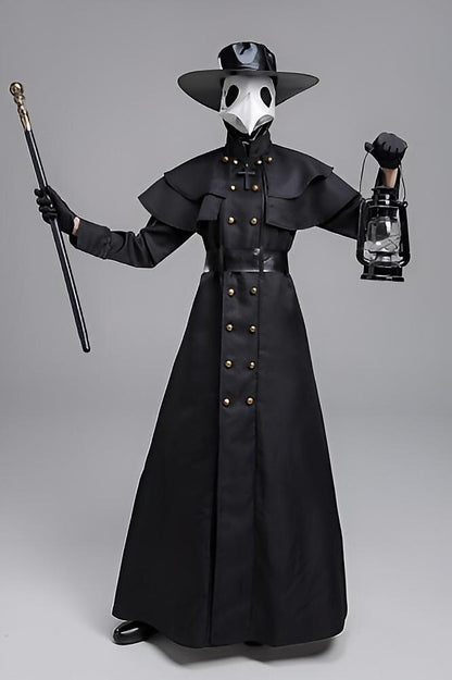 Costume de médecin de la peste médiéval pour Halloween