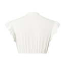 Women’s Oktoberfest Dirndl Blouse with Ruffle Sleeves - Retrorobe