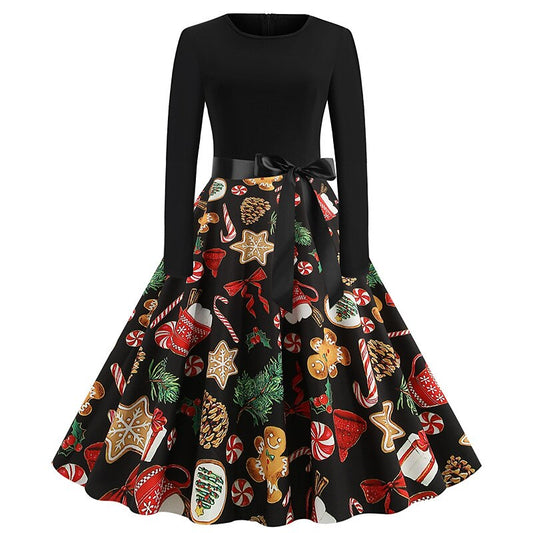 Christmas Gingerbread Party Dress
