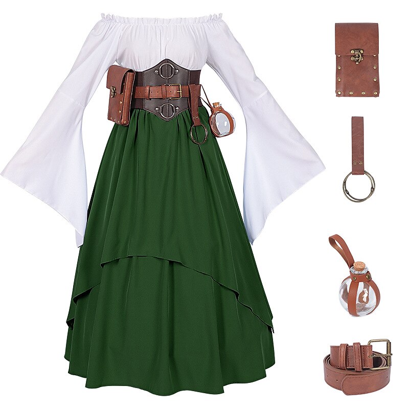Renaissance Fairy Costume Set for Enchanting Dress-Up Adventures retrorobe Renaissance Fairy Costume Set for Enchanting Dress-Up Adventures retrorobe