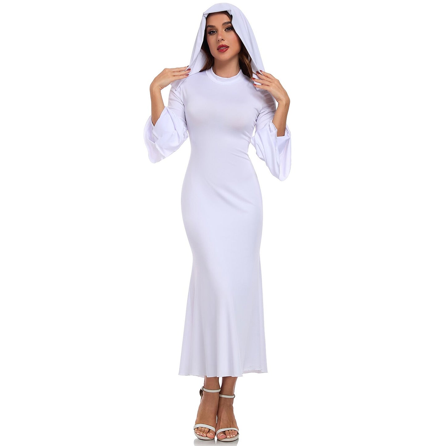 Sexy White Ghost Halloween Dress