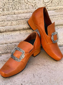 Victorian Baroque Buckle Shoes for Masquerade & Stage