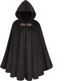 Viking Ranger Style Cape Hooded Cloak - Retrorobe