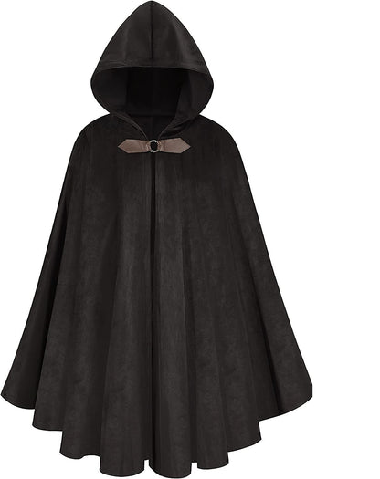 Viking Ranger Style Cape Hooded Cloak