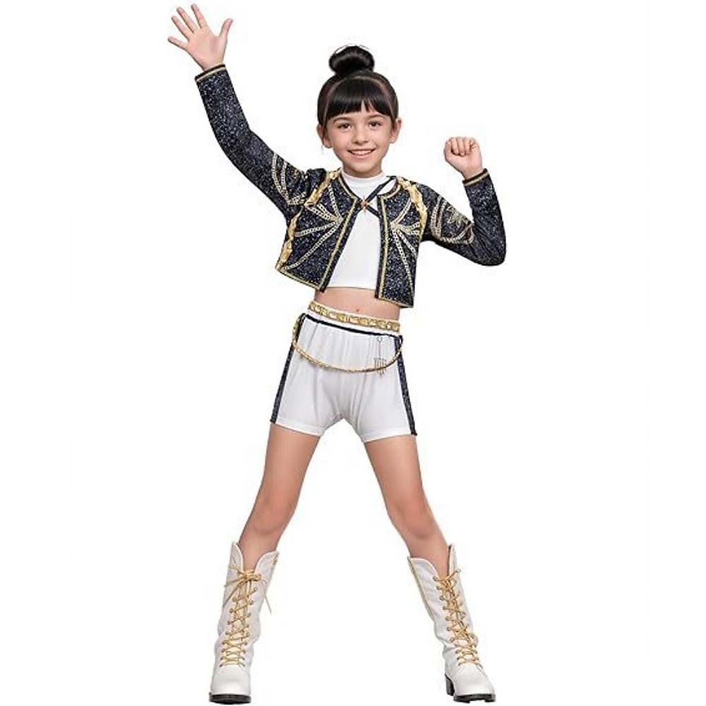 Korean Pop Idol Inspired Pop Star Costume for Girls