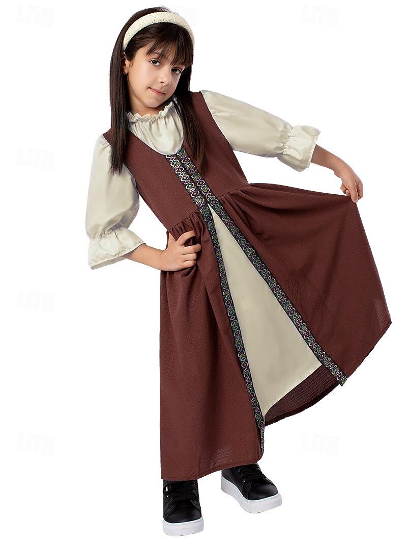 Viking Style Girls Medieval Renaissance Dress