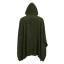 Men's Olive Green Hooded Medieval Cloak Costume Set