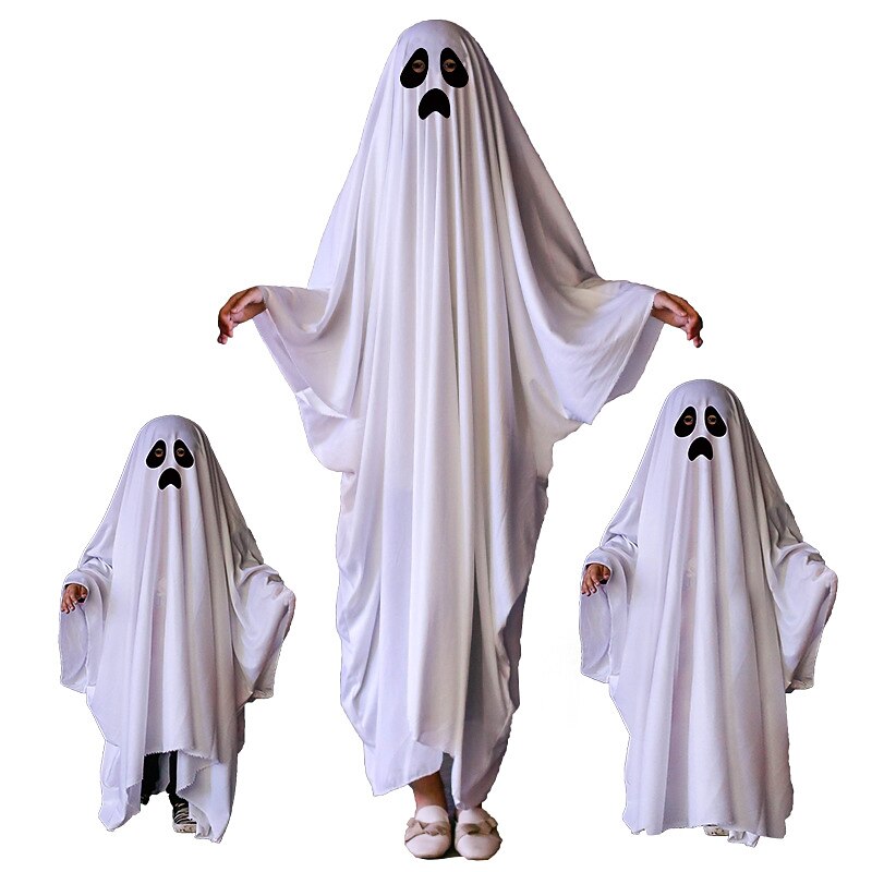 White Sheet Ghost Cape Costume