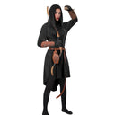 Women's Olive Green Hooded Elf Ranger LARP Costume Set