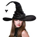 Women's Burgundy & Black Gothic Witch Dress Costume Set