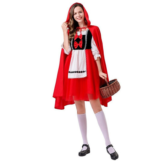 Little Red Riding Hood Dress with Cape