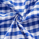 Men’s Blue Checkered Oktoberfest Shirt for Lederhosen