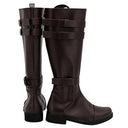 Fantasy Combat Heroic Strap Tall Boots - Retrorobe