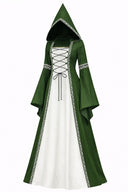 Women’s Hooded Medieval Renaissance Dress