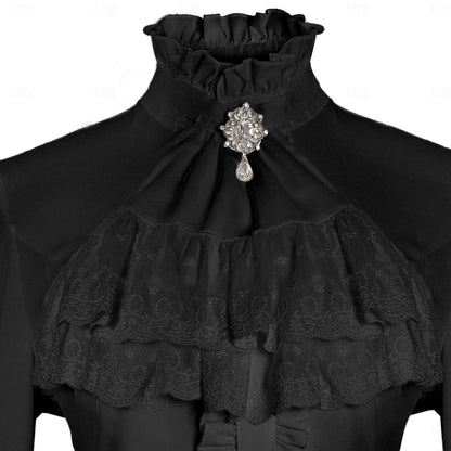 Retro Baroque Princess Vampire Style Blouse